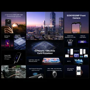 World Doogee V31GT Robuso 6.58 ”Abmessung FHD 1080 Okta Core 5G Thermalbild 10800mah 66W schnelles Lade Telefon 12 Hauptverkäufe Dodge Celular - №6