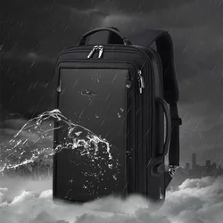 WILLIAMPOLO Backpack For Men Multifunctional Waterproof Business Bag For Laptop 15.6 Inch USB Charg Notebook Bags Large Capacity