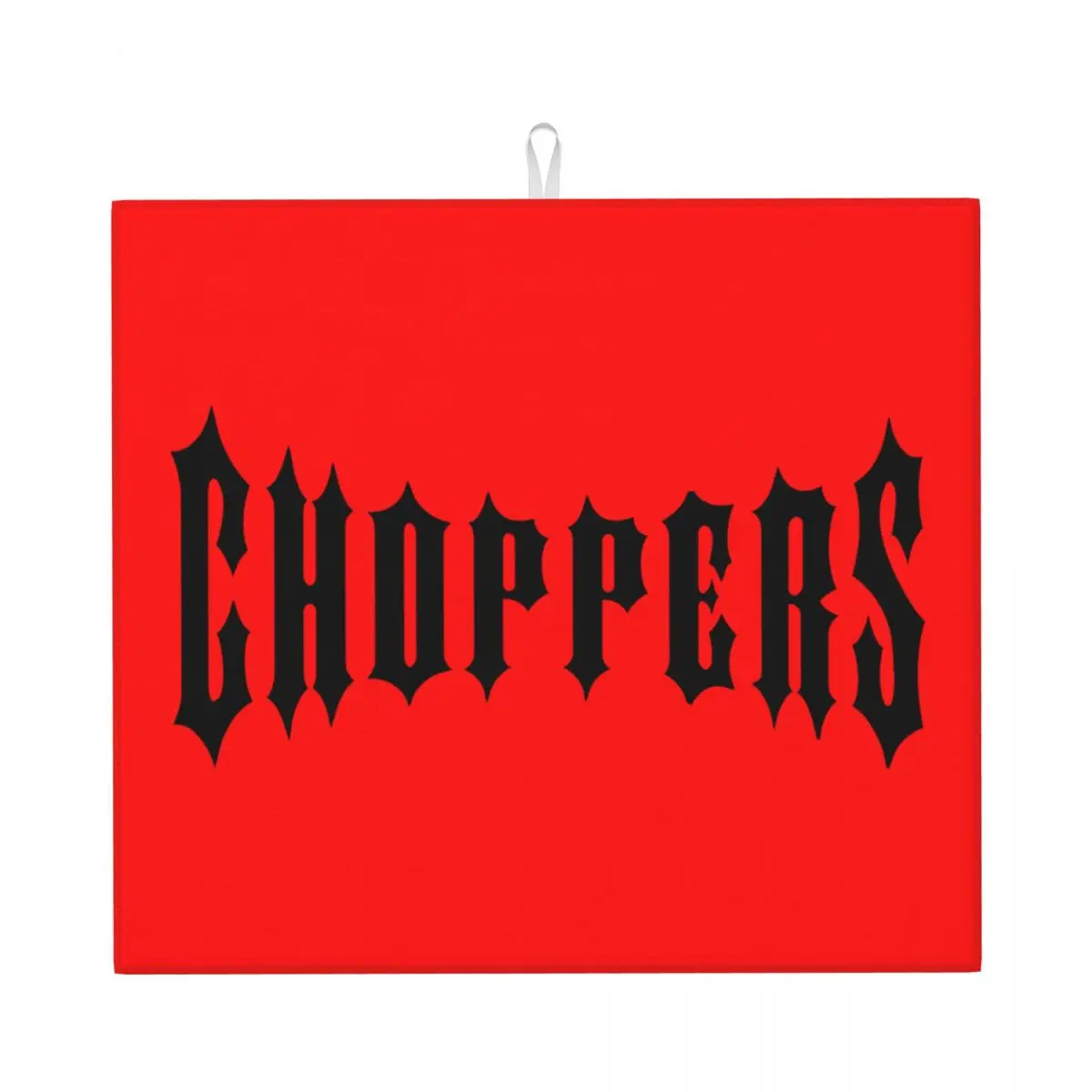 West Coast Iron Cross Chopper Dish Drying Pad Custom Absorbent Microfiber Fast Dry Drainer Mats