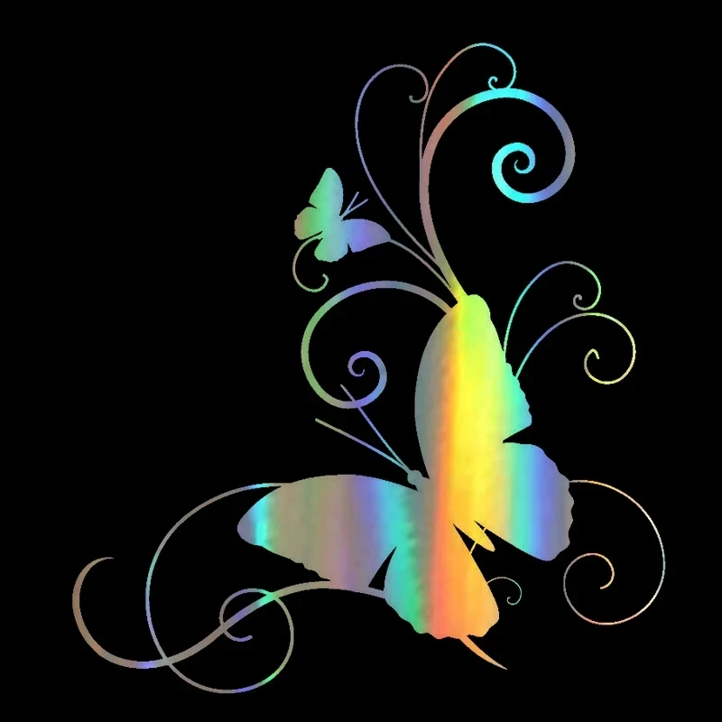 Car Sticker 3D  Butterfly Personality Fashion Vinyl Sticker Funny Stickers and Decals Vinyl Car Styling