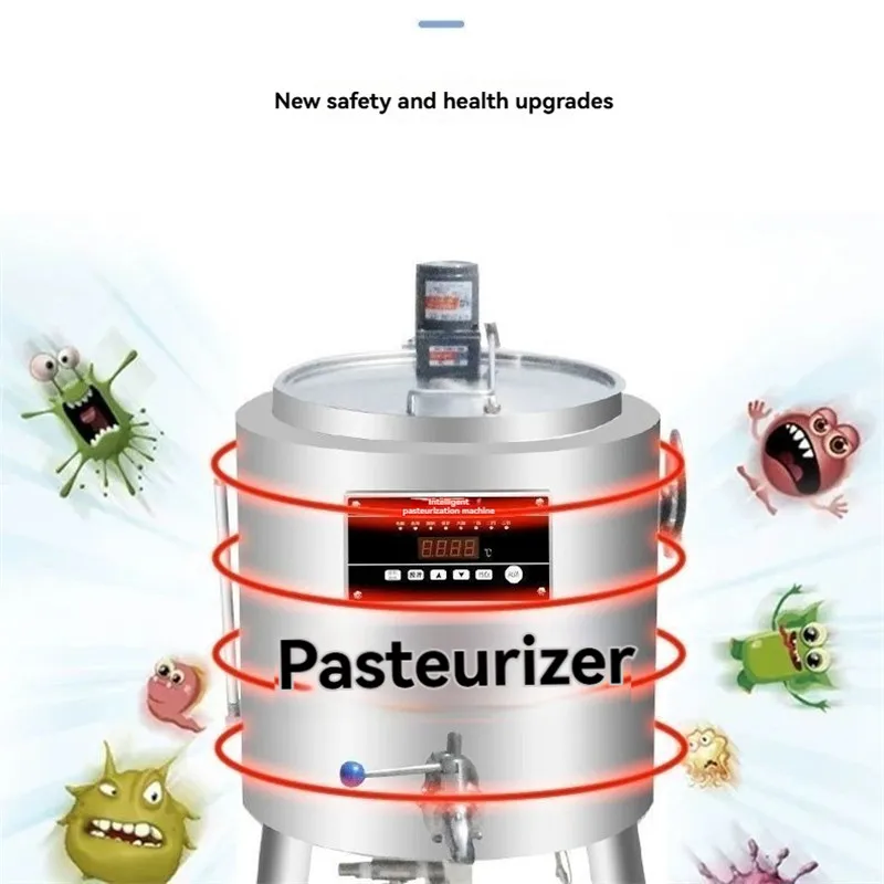 Commercial fresh milk pasteurizer, fully automatic milk bus sterilizer, fully automatic milk bar