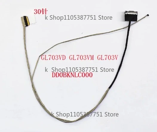 new for Asus FX63V FX80G FX504G gl503 ZX63V led lcd lvds cable DDBKLGLC010 DDBKLGLC000