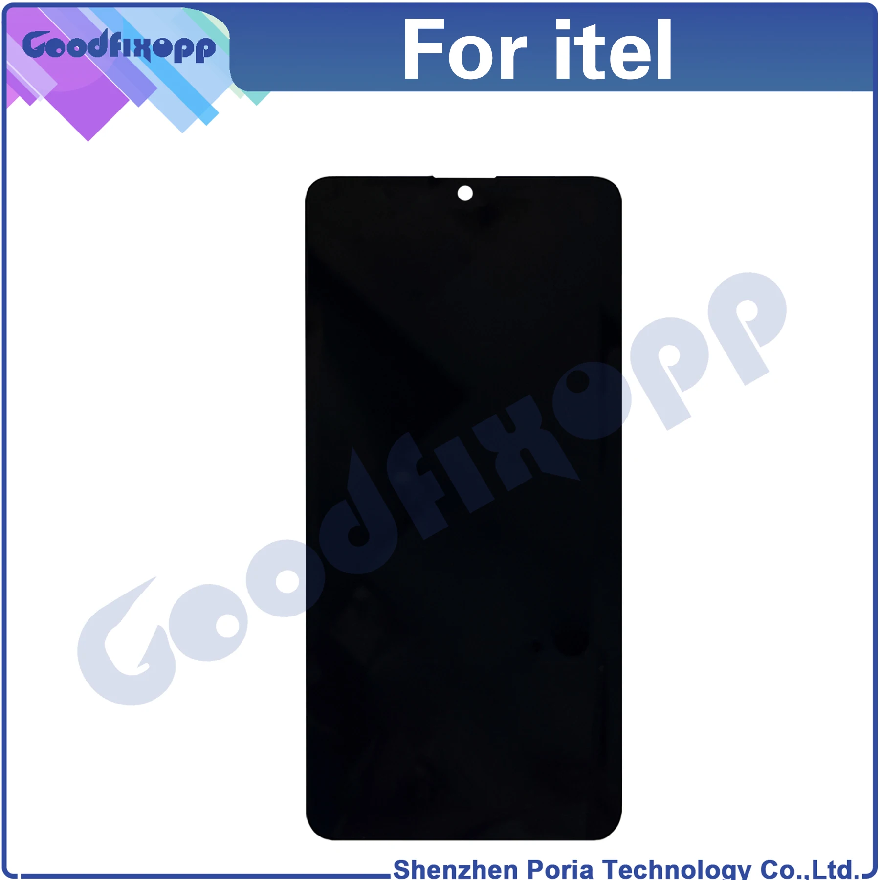 For itel Vision 1 Pro L6502 2S P651L S16 P36 P37 LCD Display Touch Screen Digitizer Assembly Repair Parts Replacement