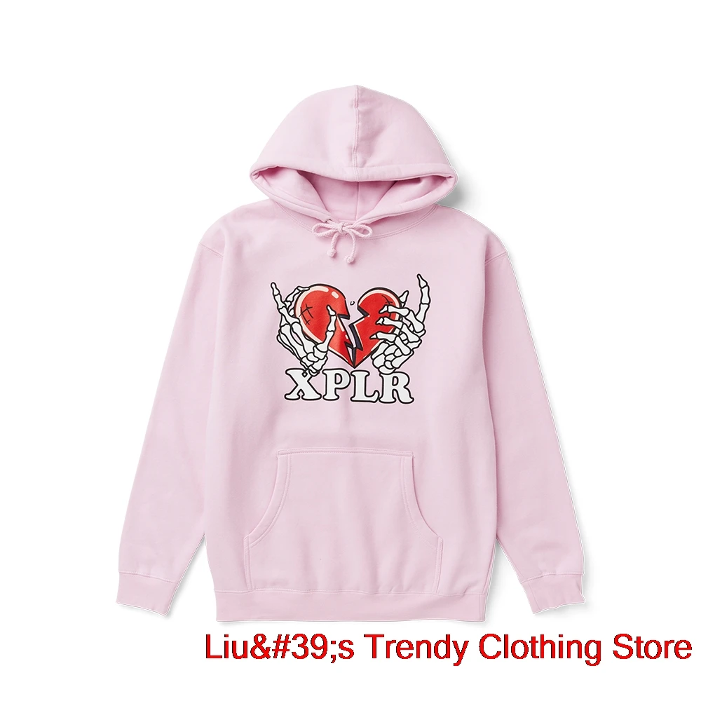 

Толстовки Sam and Colby, толстовки с принтом в виде сердечек Xplr Merch, унисекс, модная забавная Повседневная Уличная одежда, Топ