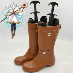 Anime Frieren at the Funeral Frieren Cosplay Shoes Boots Comic Role Play Uniform Halloween Carnival Party Outfit Christmas Props