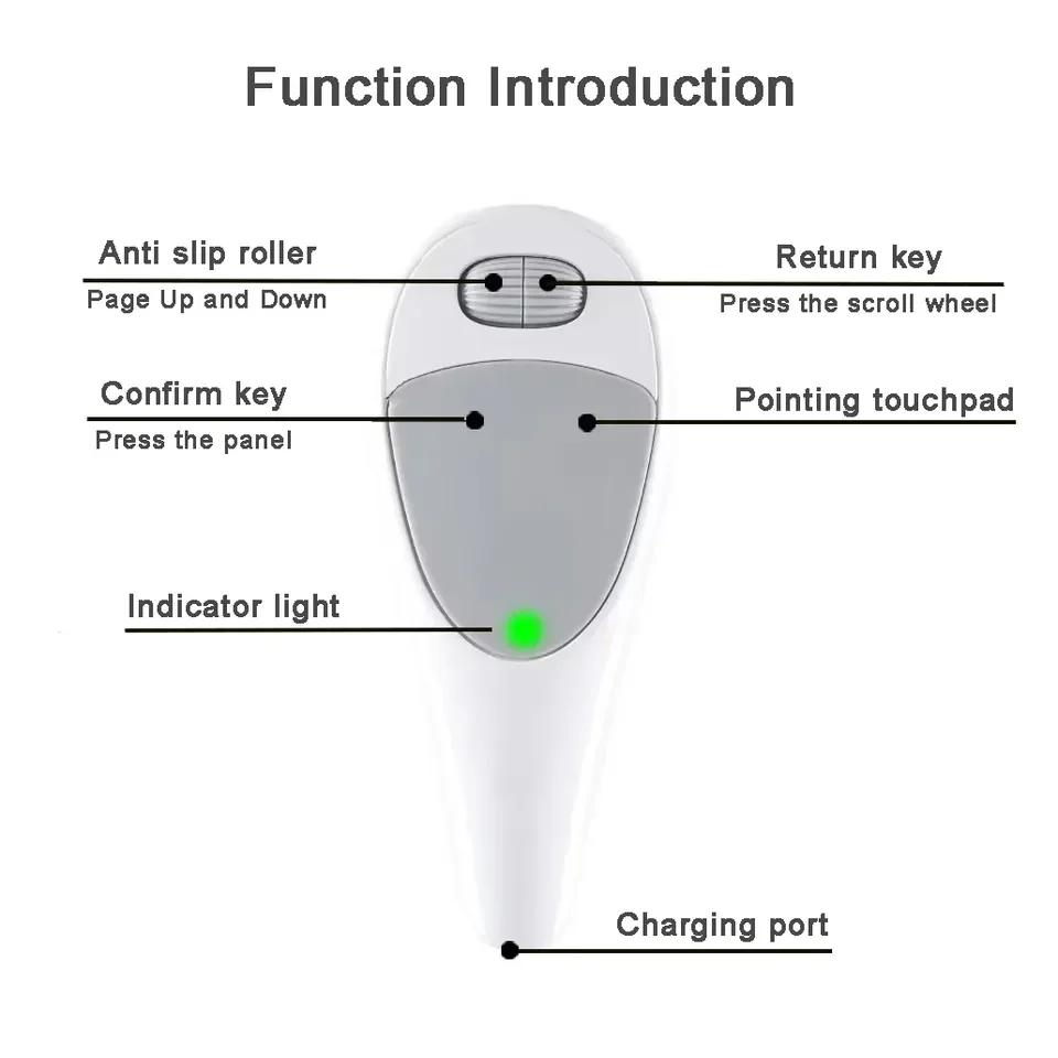 Мини-ленивая Bluetooth Air-мышь, беспроводной пульт дистанционного управления на кончике пальца, портативная мышь, эргономичная мышь для мобильного телефона с большим пальцем для планшетных ПК IOS