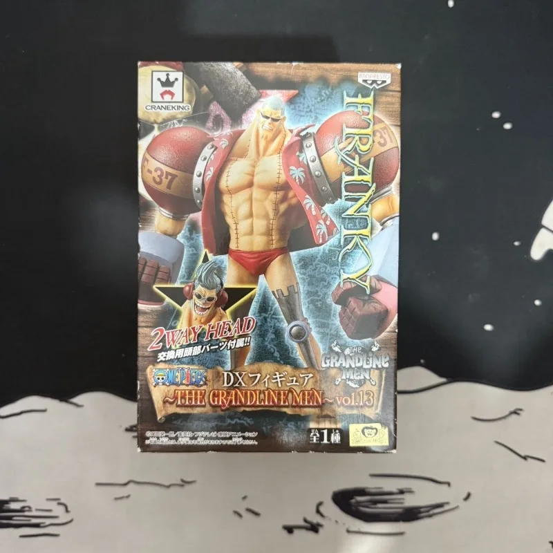 

One Piece Two Years Later FRANKY DXF Action Figures Peripheral Ornaments Trendy Play Collection Japanese Comics Bandai Banpresto