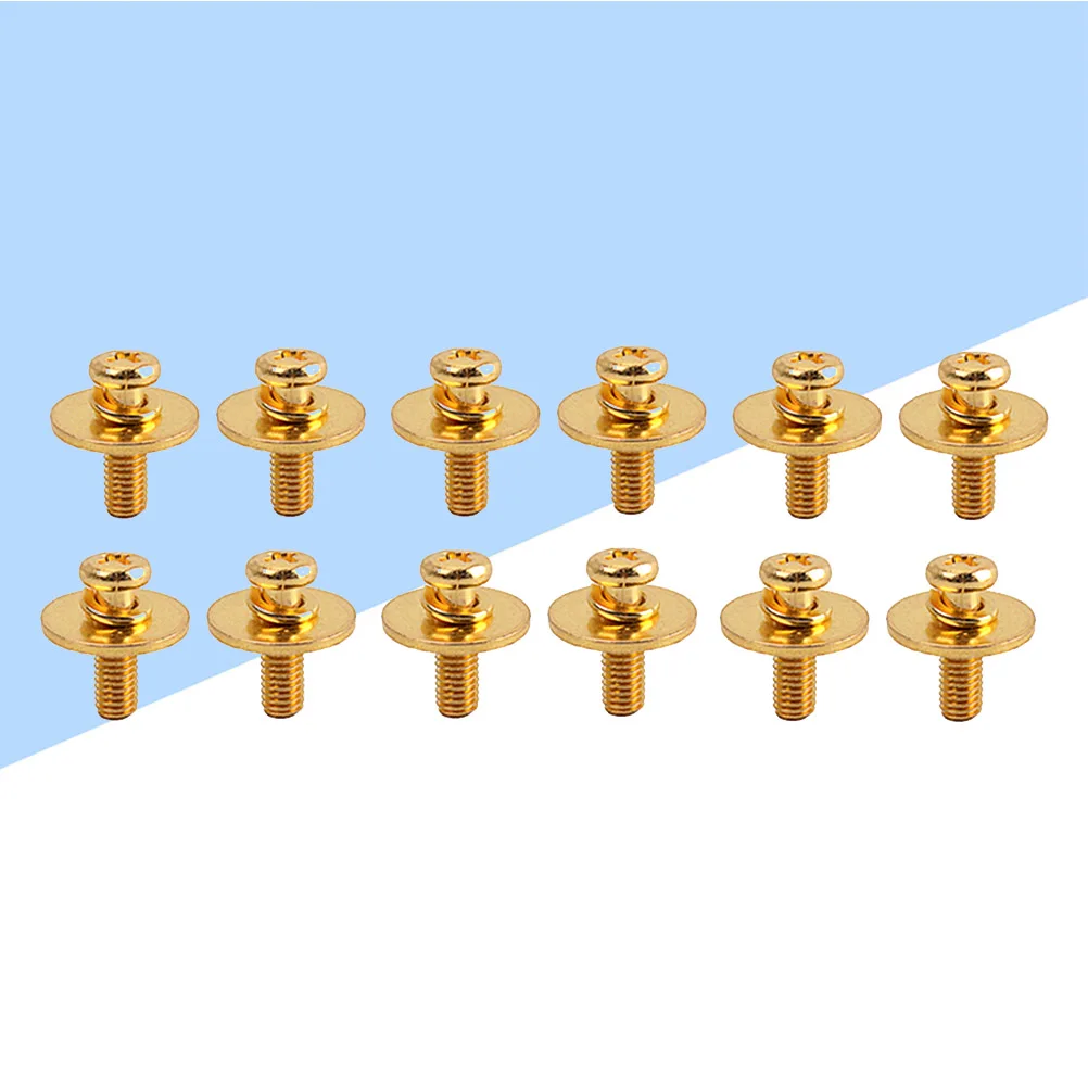 

10 Pcs Ear Screws Drum Lug Replacement Pack Mounting Parts Accessory and Washer