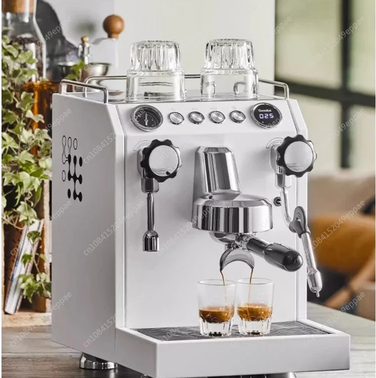 Espresso Machine 15 Bar Coffee Machine Semi-automatic Household Coffee Maker with Foaming Milk Frother 2700W