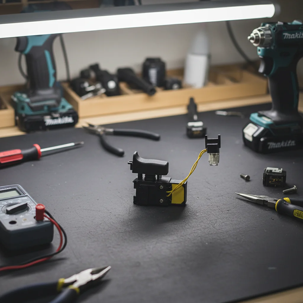 

1pc 650588-6 Switch Plastic Black Switch Replacement For DS4010 HR2230 HR2460 HR2470 HR2470T Rotary Hammer Drill Power Tool Part