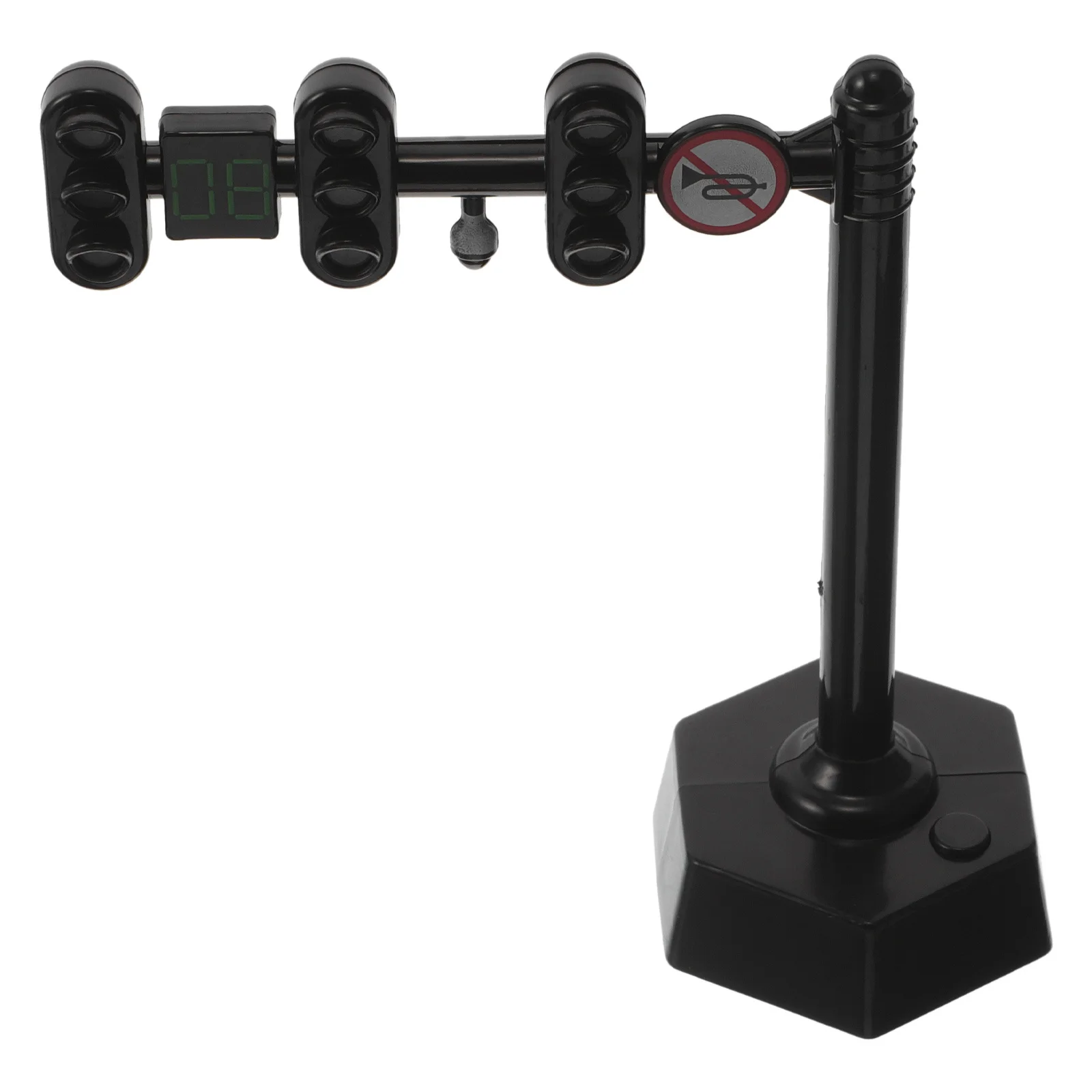 ไฟจราจรจำลองเสียงและแสงสมจริง สำหรับเด็กเรียนรู้การจราจร เปลี่ยนสีอัตโนมัติ ไฟหยุดสำหรับเล่นบทบาทสมมติในทราย