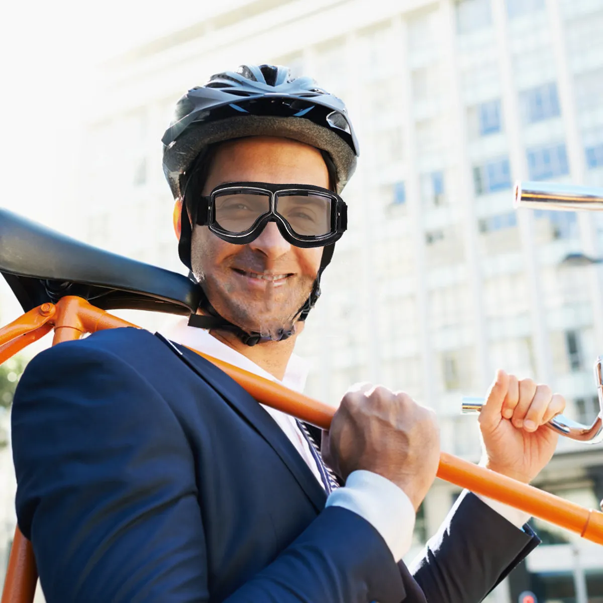 

Черные спортивные очки для активного отдыха, регулируемые, с эластичной лентой, для катания на лыжах, сноуборде, мотоцикле, с защитой от УФ-излучения UV400