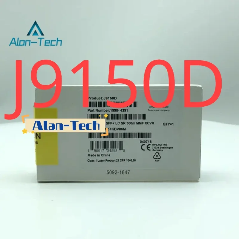 

J9150D 10G SFP+ LC SR 300m MMF XCVR Transceivers