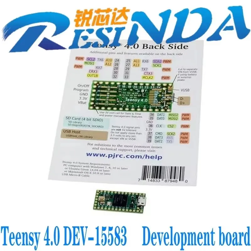 

Teensy 4.0 DEV-15583 Development board 100%New and Original