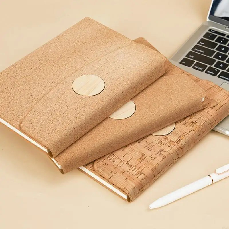 A 5 Notebook 5 Notebook Cork Cork Notepads gruesos Papelera papelería retro