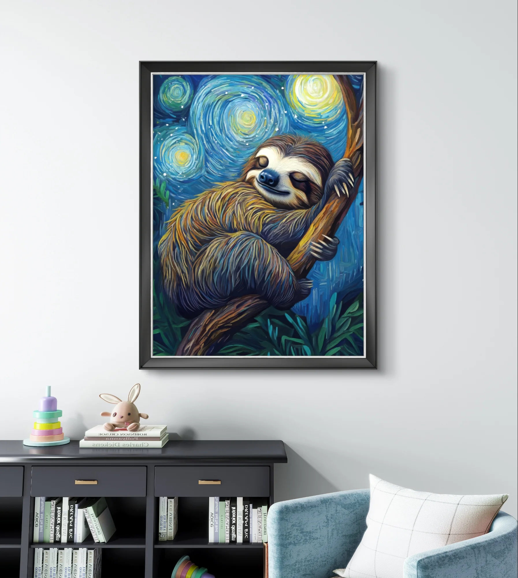 Cute Sloth DIY Diamond Painting Funny Animals Diamond Embroidery Cross Stitch Mosaic Home Decoration Children's Handicraft