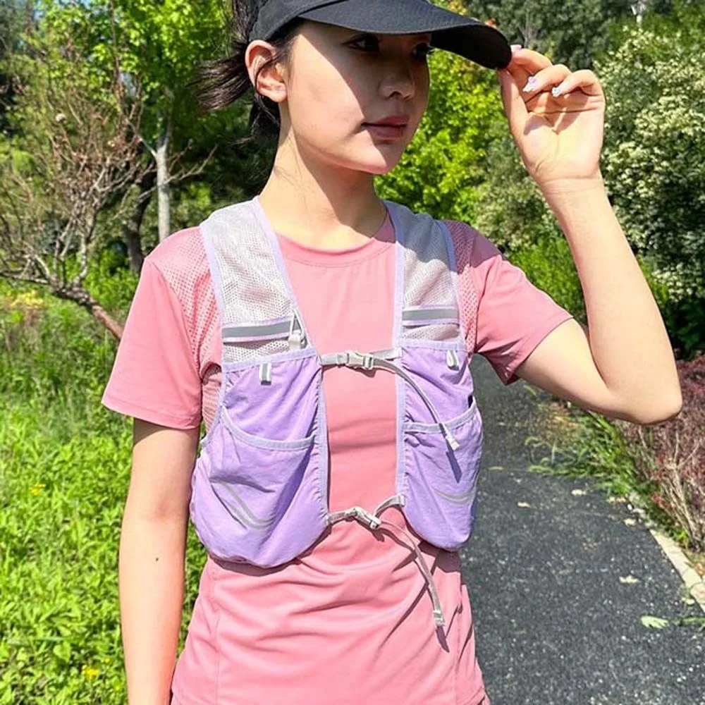 

Светоотражающий жилет высокой видимости, сумка безопасности, дышащий защитный светоотражающий жилет, легкая сетчатая сумка для ночного бега, женская