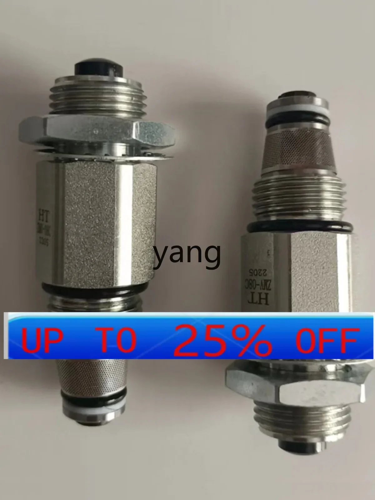 

lmm lift manual pressure relief valve down unloading oil return check valve
