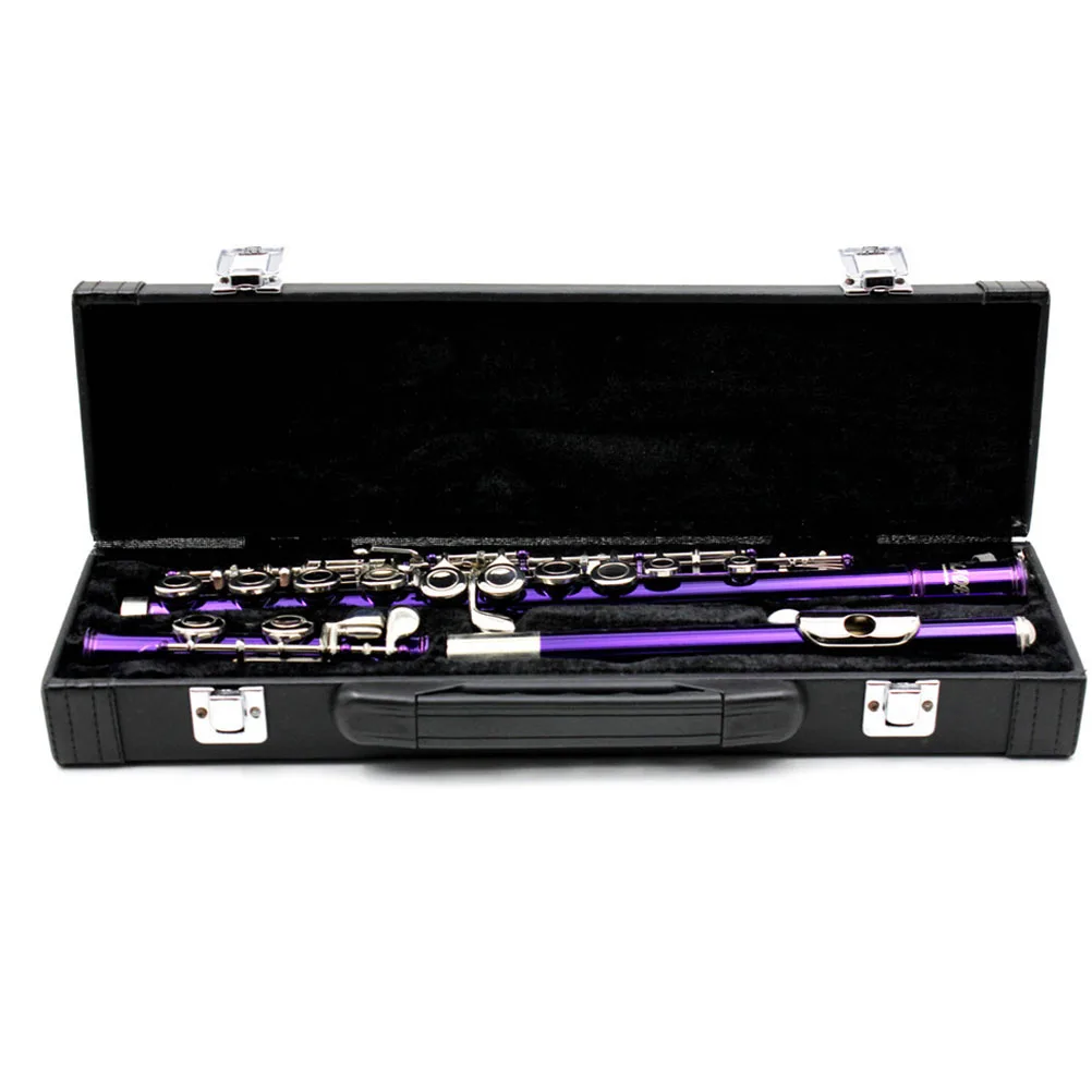 

Flute Storage Box Wind Instrument Supply Hole High-grade Musical Accessory
