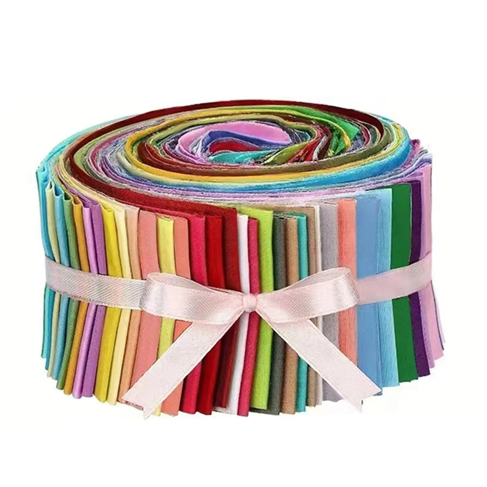 

40 Pieces Jelly Rolls Fabric Jelly Rolls Fabric Strips for Crafts