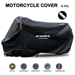 Motorcycle Cover Waterproof Outdoor All Season Dustproof UV Protective Moto Rain Cover for HONDA CBR600RR CBR 600 RR 600RR