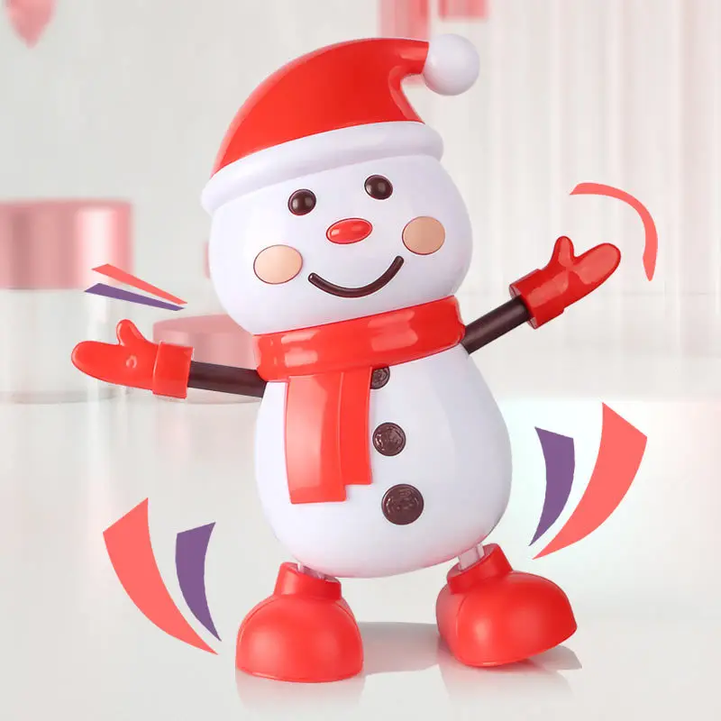 Cuteoy Christmas Dancing Snowman Twisting Toy With Lighting, Music, Dance, Gifts For Kids