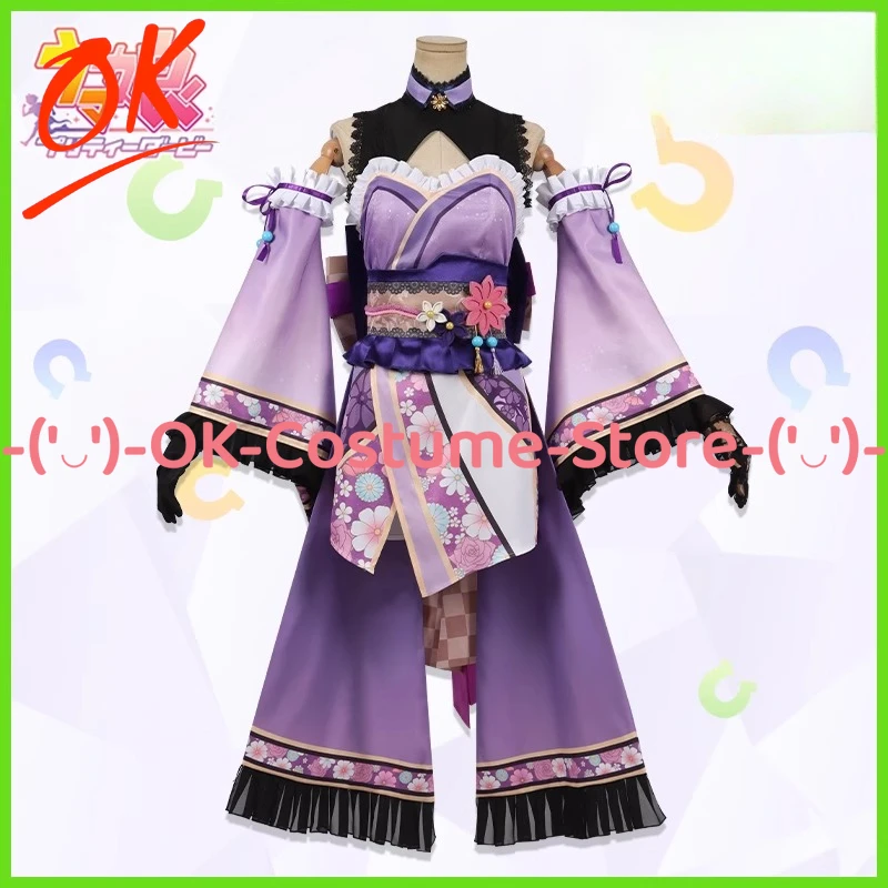

[Customized Size] Uma Musume Pretty Derby Gold Ship Kimono Cosplay Costume Anime Game Character Outfit Carnival Party Uniform