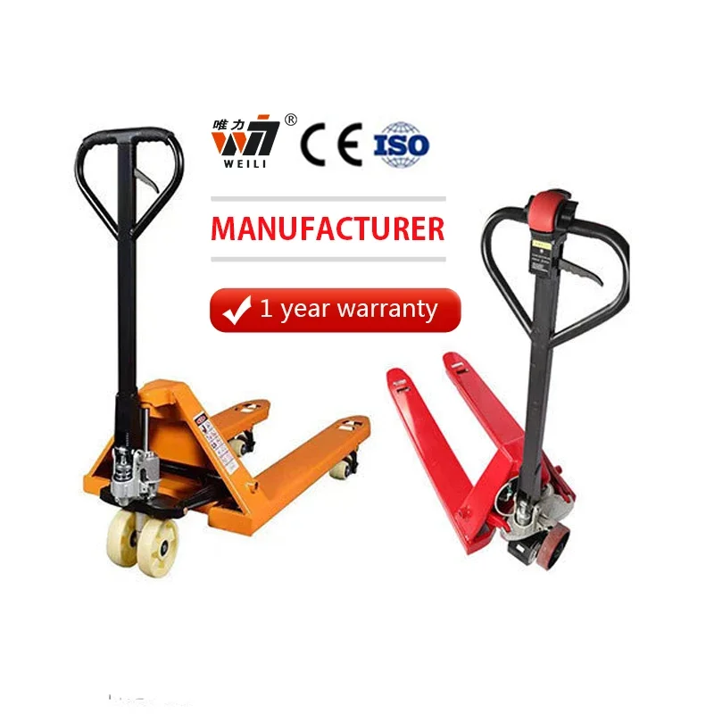 

Lift 2000kg forklift hydraulic ce manual pallet jack pallet truck 2.5t-5t