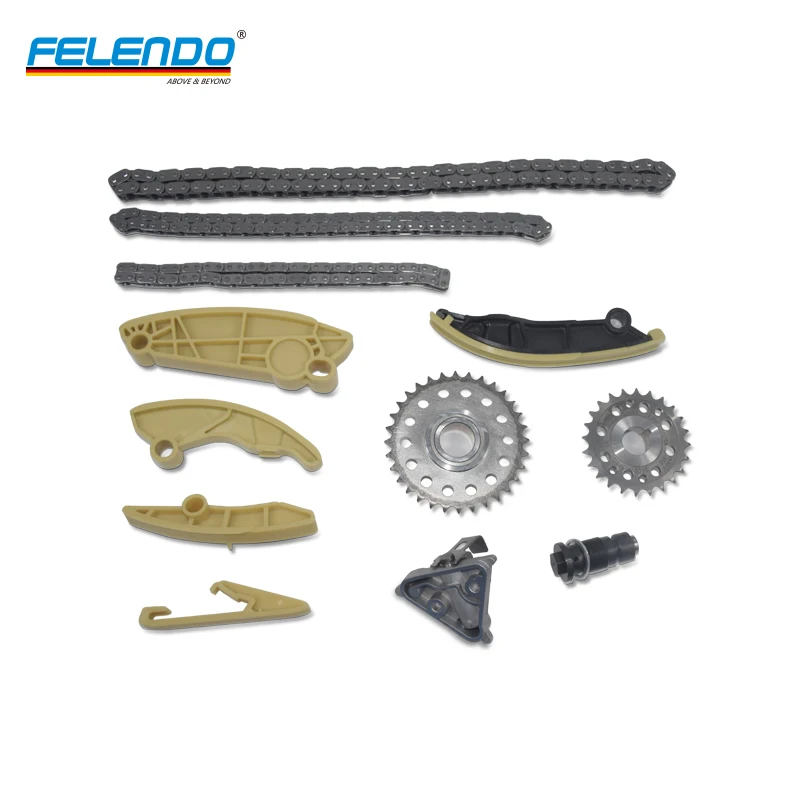 Felendo Timing Chain Kits Complete Set for Range Rover Evoque Velar Range Rover Sport LR020AJD-T AJ200 2.0L Diesel Timing Kit