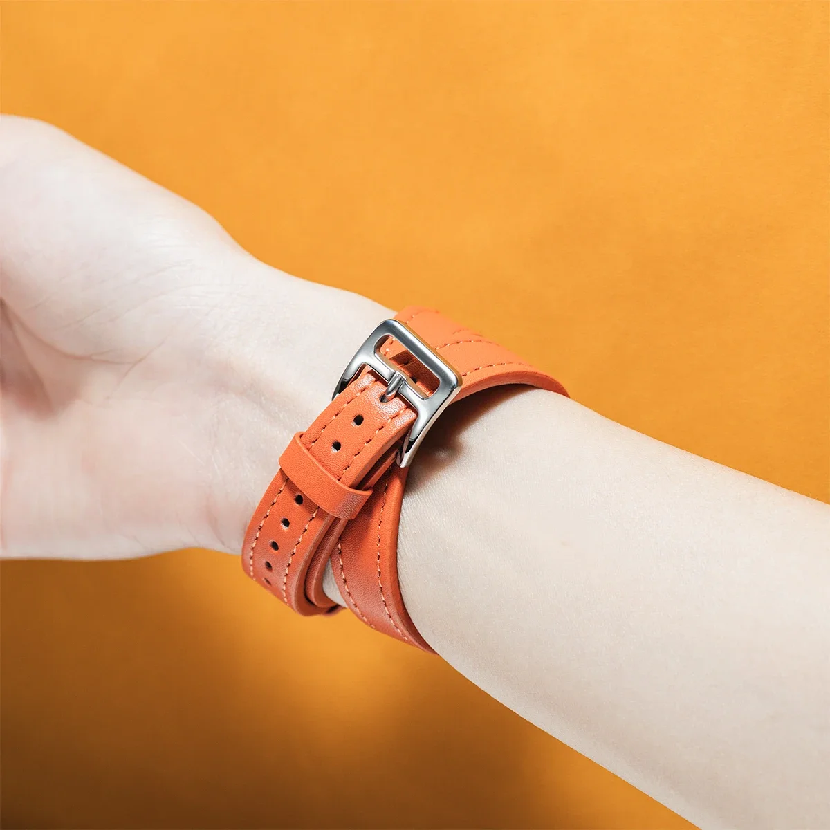 Apple Watch バンド用レザーストラップ S11 S10 42 46mm 41 45 40 44mm Correa For IWatch Series10 9 8 7 6 SE 5 4 Ultra 3 49mm ブレスレット