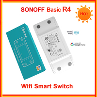 SONOFF Basic R4 Wifi Smart Switch Smart Home Module Interruptor wifi Intelligent Wireless Relay DIY Timer Switch Via eWelink APP