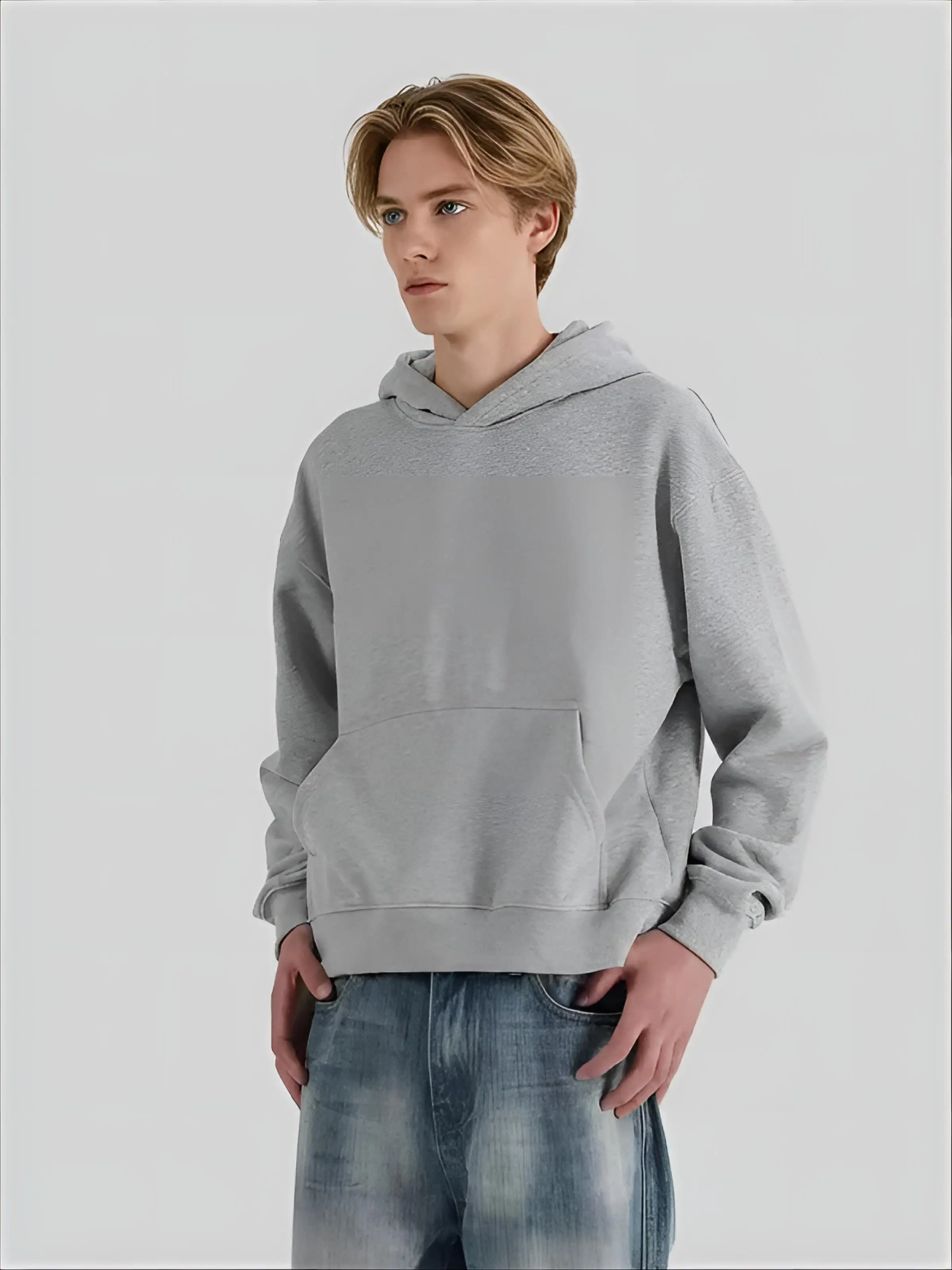 

Мужские худи с капюшоном, легкие, модные, с длинными рукавами, для бизнеса, модифицированные, в стиле BF, с оригинальным дизайном