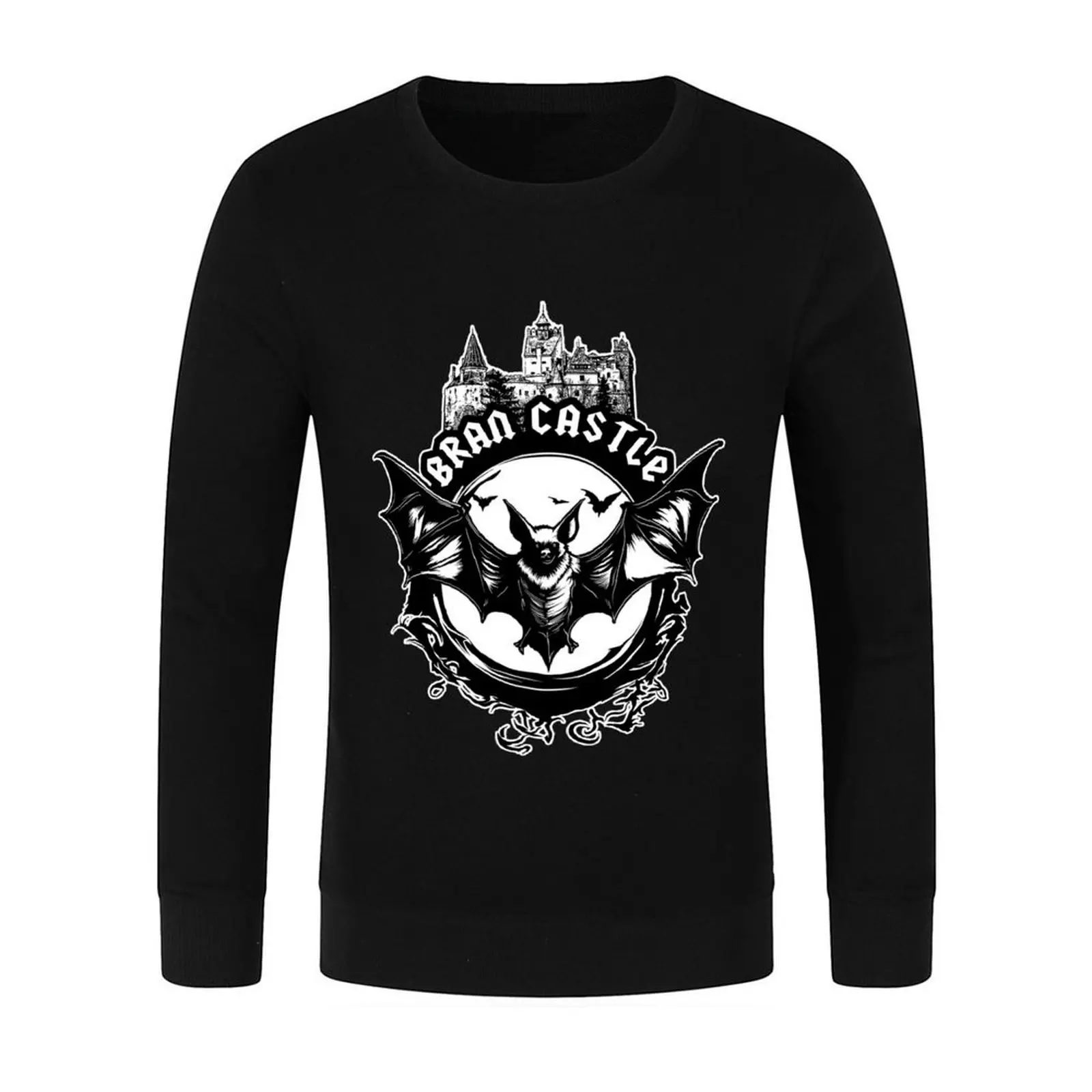 النخالة القلعة-قلعة دراكولا البلوز النمط الياباني الرجال قميص العرق الملابس الجمالية ملابس رجالية أنيمي البلوز #2