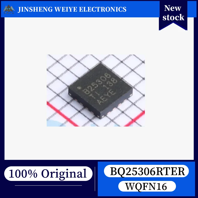 (10/50 pieces) BQ25306RTER BQ25306 WQFN16 Synchronous Buck Charging Chip Original and In Stock Chipset