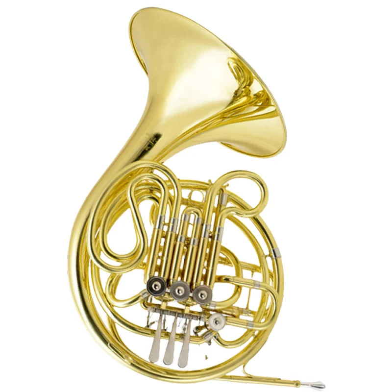 

Afanti Music Bb/F Key / Brass Body / 4-Key French Horn Entry Model (AFH-E130G)