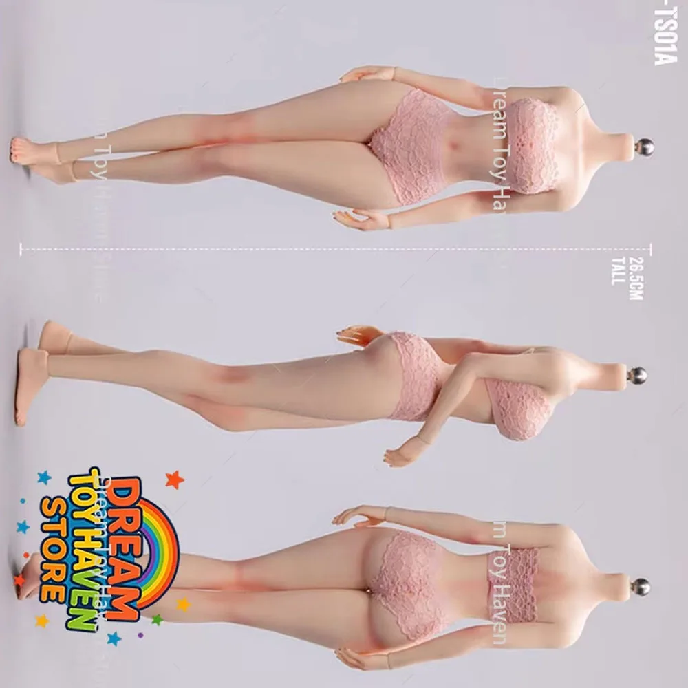 86TOYS 86-TS01-A 1/6 Scale Makeup Edition Platinum Silicone Ultra Soft Joint Movable Action Figures Dolls Female Body