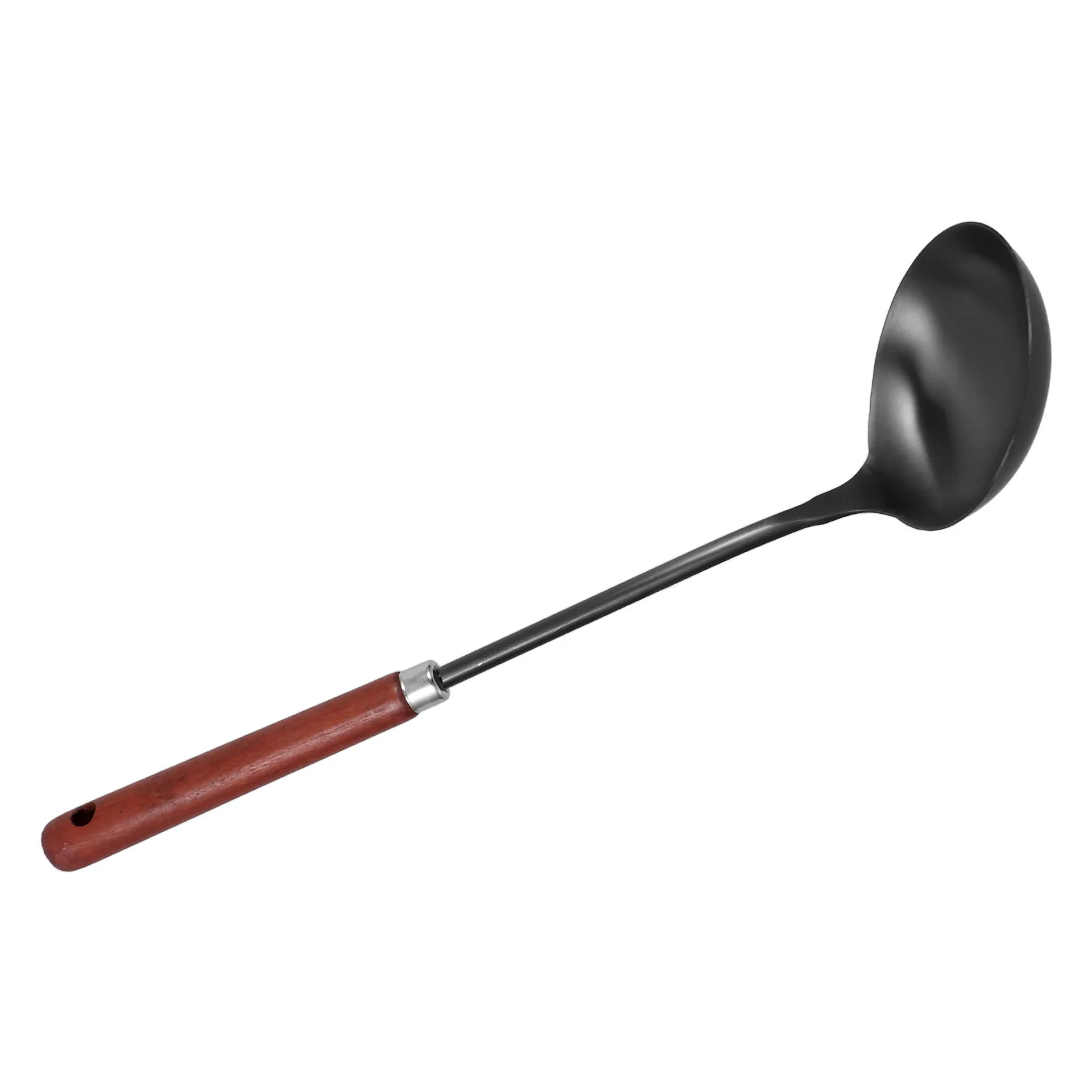 

Stainless Steel Soup Ladle Long Handle Serving Spoon Smooth Surface Reusable Ergonomic Grip for Home Restaurant Hotel