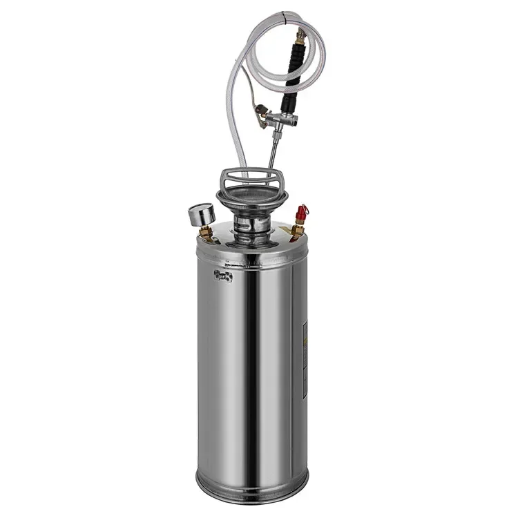 8L-12L Stainless Steel Industrial Hand-Pumped Sprayer