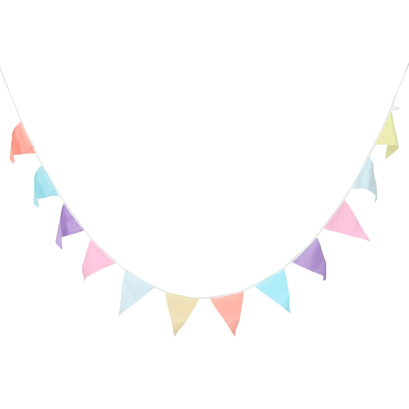 

Wavy Flags Decorative Banners for Party Wedding Festival Garden Birthday Children Lawn String Flags Scene Layout