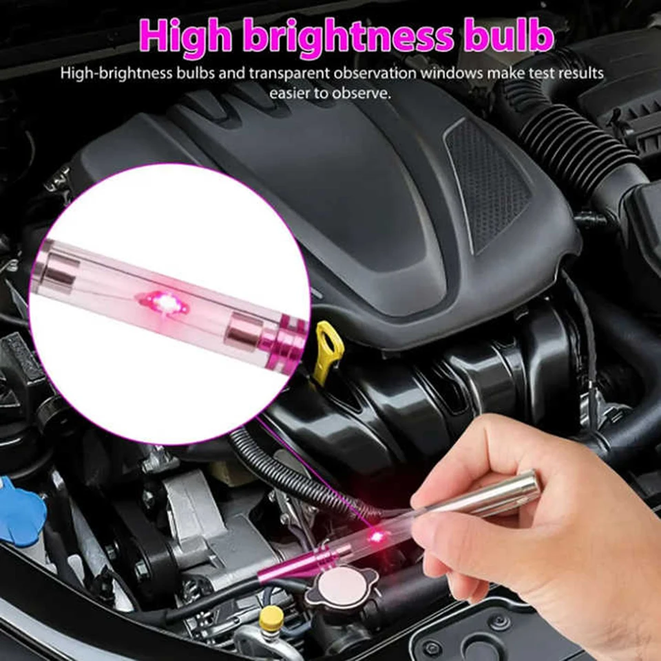 Auto Car Ignition Test Pen Tester Automotive Spark Indicator Portable Plugs Wires Coils Diagnostic Pen Tools LS-18