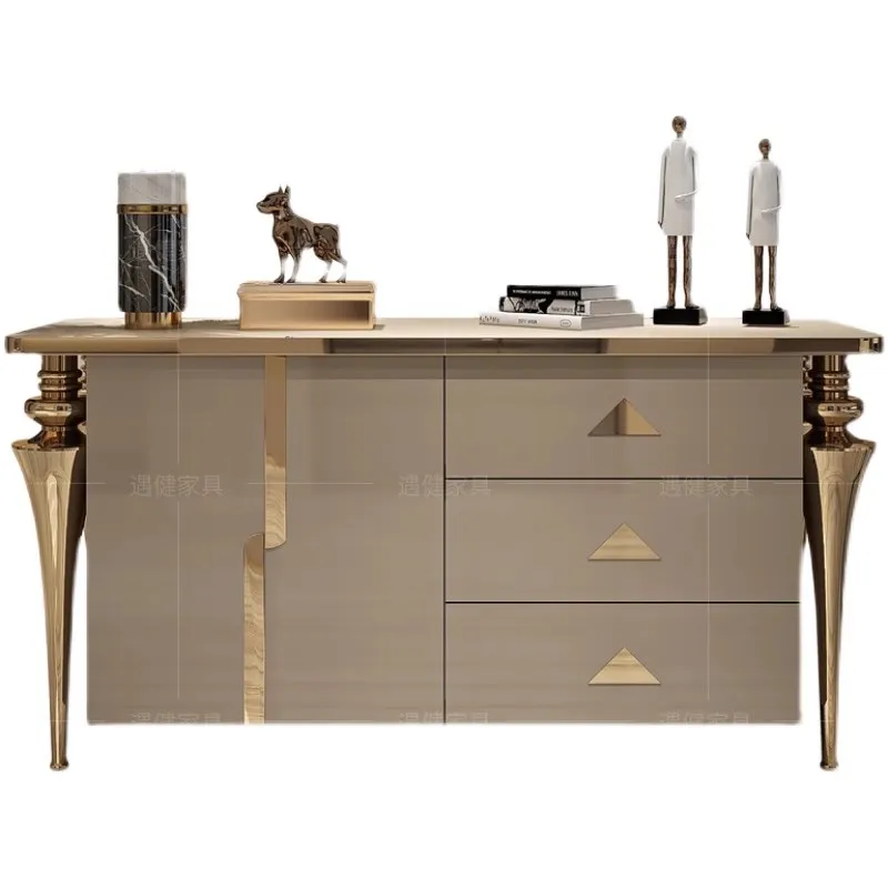 

Y Italian light luxury dining cabinet, living room, post-modern foyer cabinet, shoe cabinet, entrance storage cabinet
