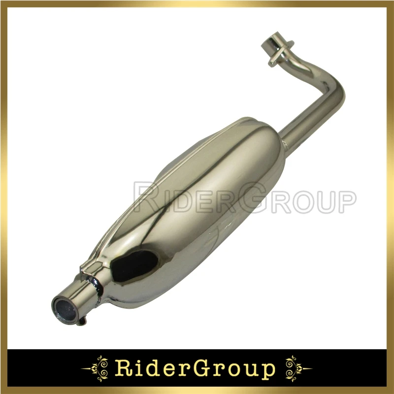 Exhaust Pipe For Honda DAX ST50 ST70 CHALY CF50 CF70 Monkey Bike Parts