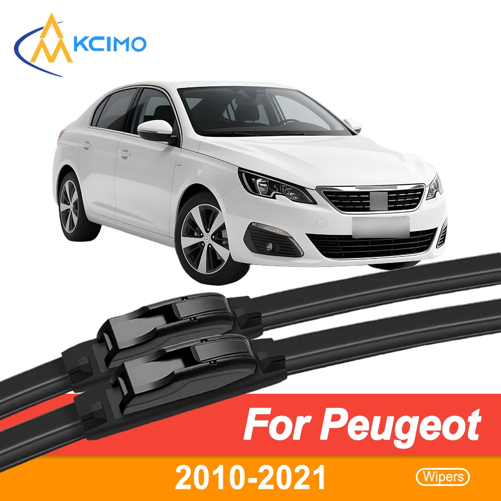 

Unobstructed View 2-Pack Wiper Blades Compatible for Peugeot 408 T7 2010–2021 All-Season Use Smudge-Free Reliable Performance