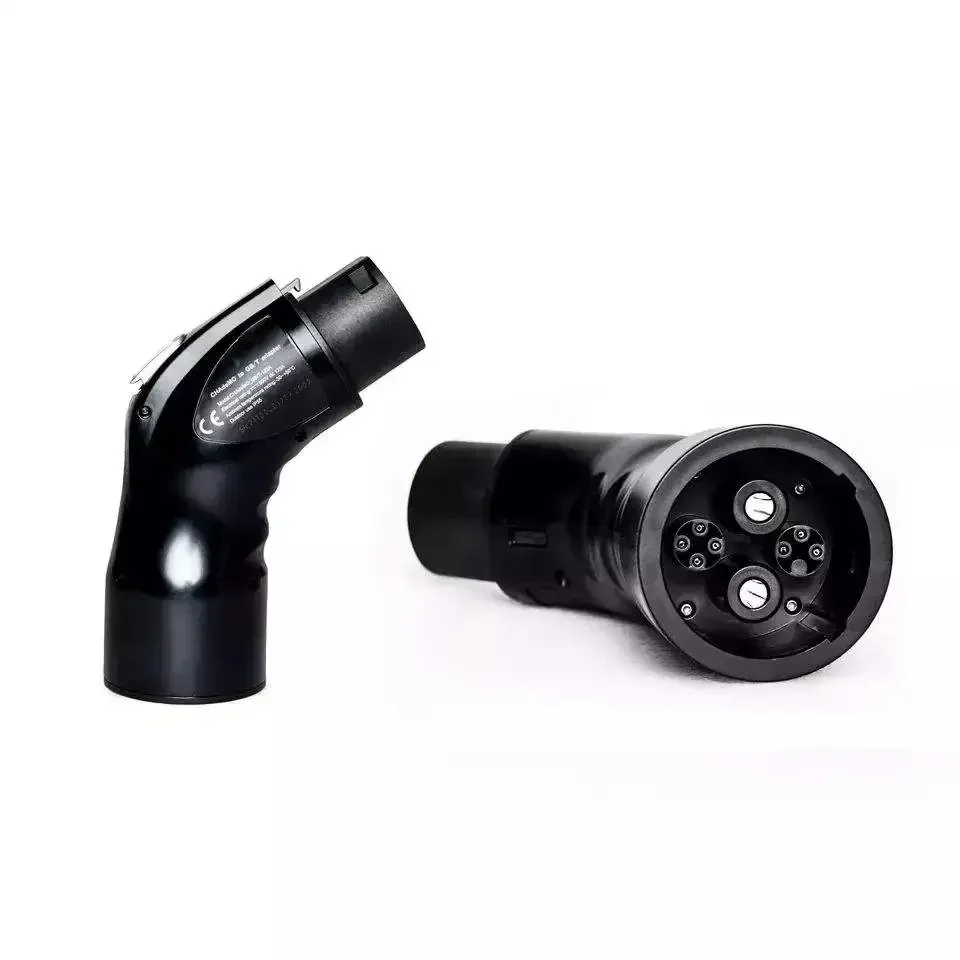 

Custom 125A Dc Charger Chademo Connector To GBT Plug Adapter