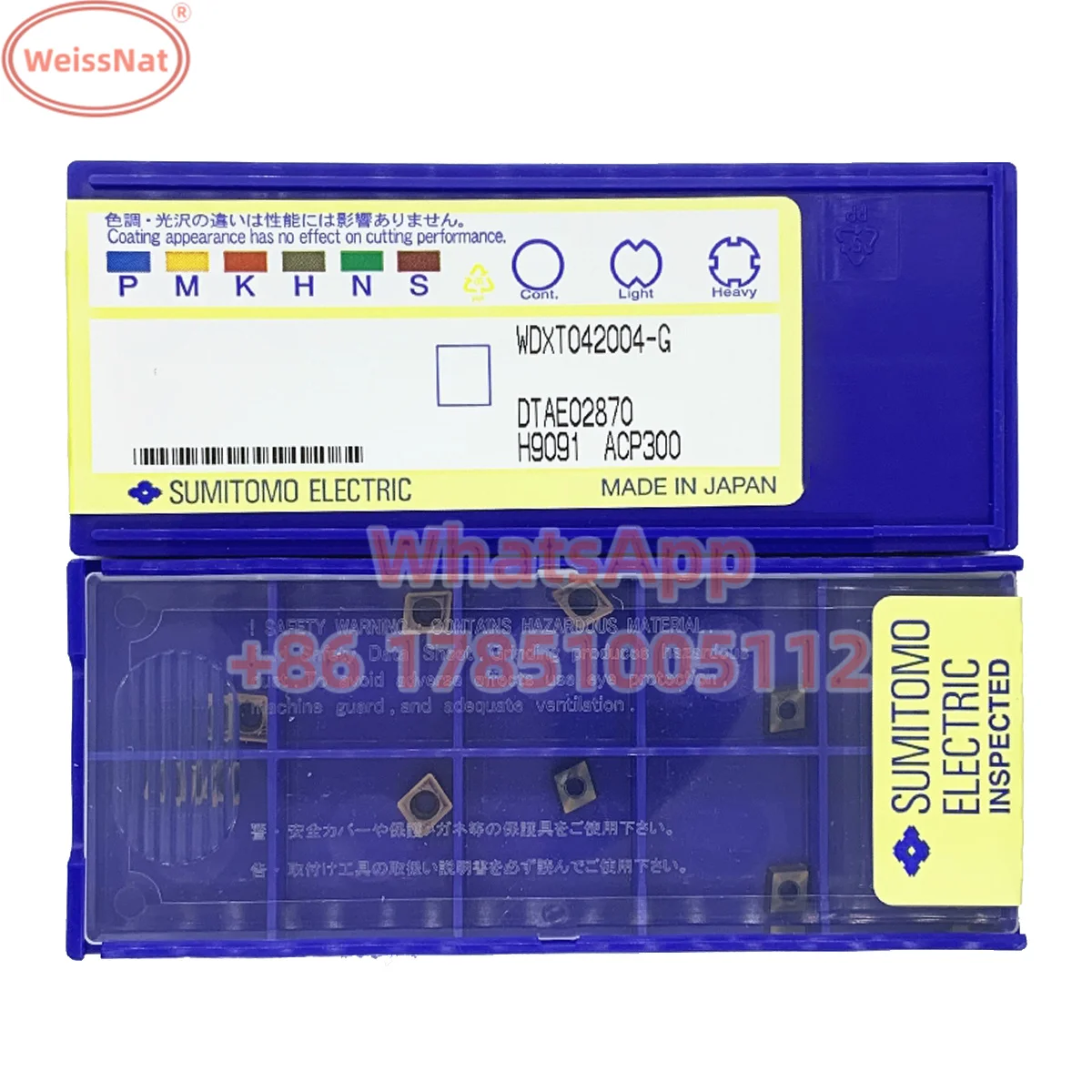 Imagem -02 - Inserção de Broca Sumitomo Wdxt042004 Wdxt052504 Wdxt063006 Wdxt073506 Wdxt094008 Wdxt125012 Wdxt156012-g Acp300 Ack300 Inserção de Broca Wdxt