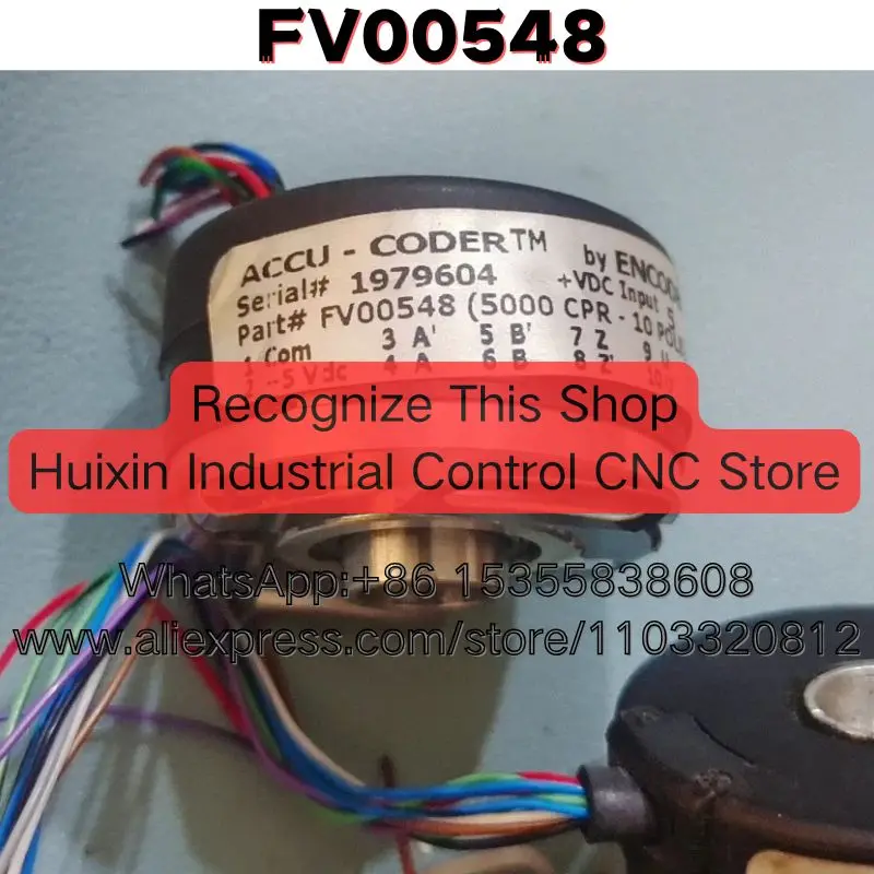 FV00548 Used Encoder Function Intact Expedited Delivery