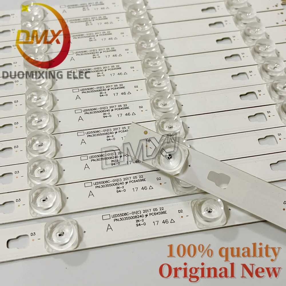 14PCS/LOT LT-55MCF885 F55Y light LED55D8C-01 LED55D8D-01(C)30355008241