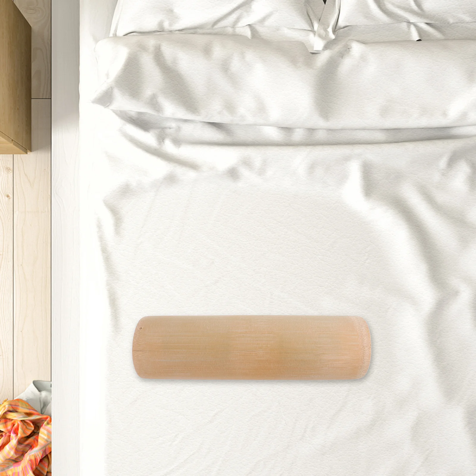 

Bamboo Wooden Cervical Pillow Ergonomic Neck Support for Deep Sleep Back Pain Relief Therapeutic Couch Pillow Relaxation