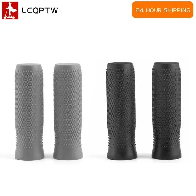 E-Scooter Handlebar Grips Black Grey for Ninebot G65 Electric Scooter Anti-slip Silicone Rubber Cover Accessories