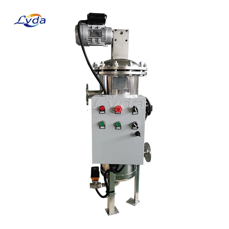 Automatic Self Cleaning Filter Auto Backwash Strainer Housing